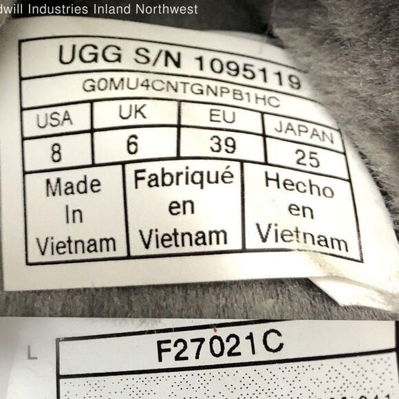 UGG Women’s Puffy Snugg Slides - Size 8 - Picture 5 of 6